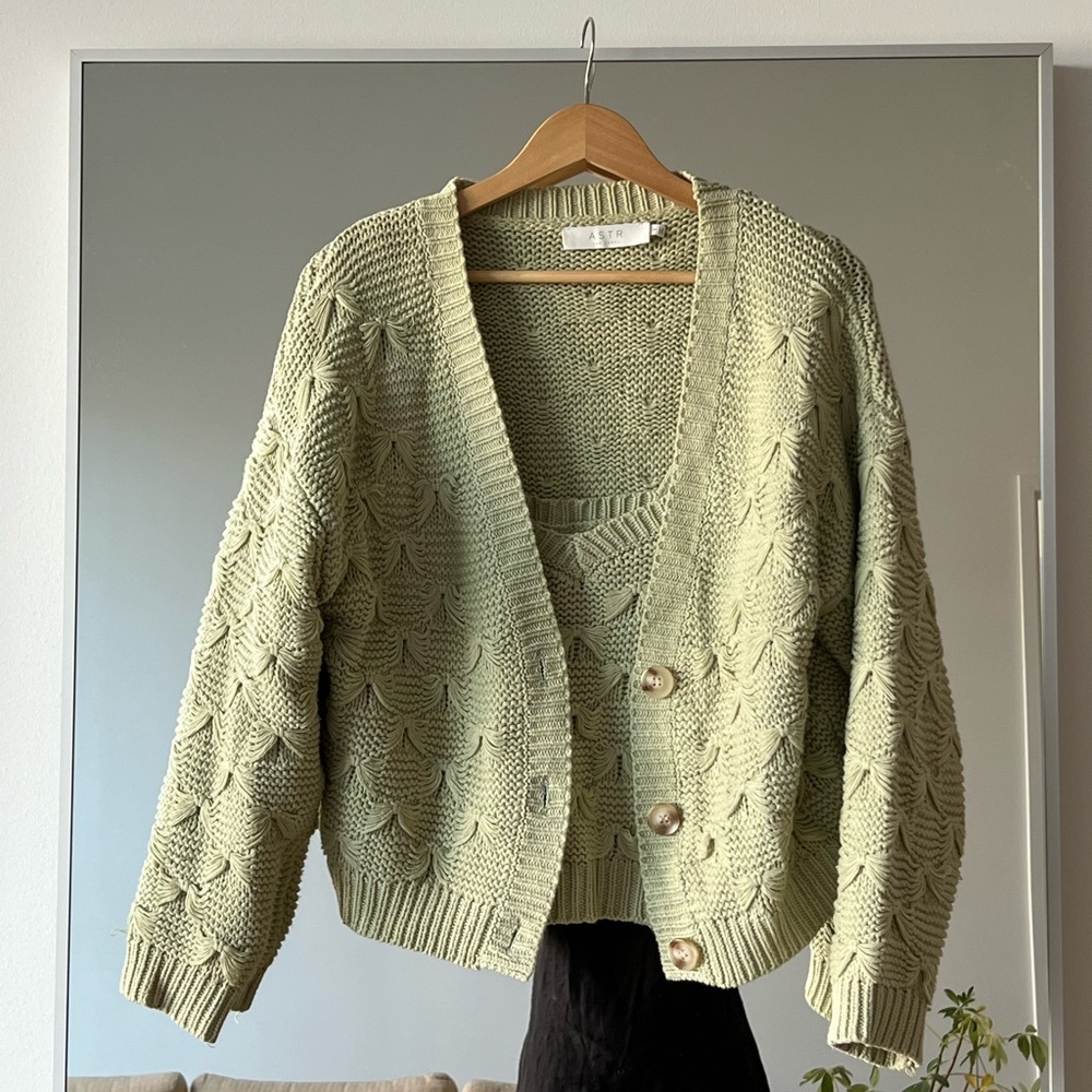 Crotchet sweater & tank top set!